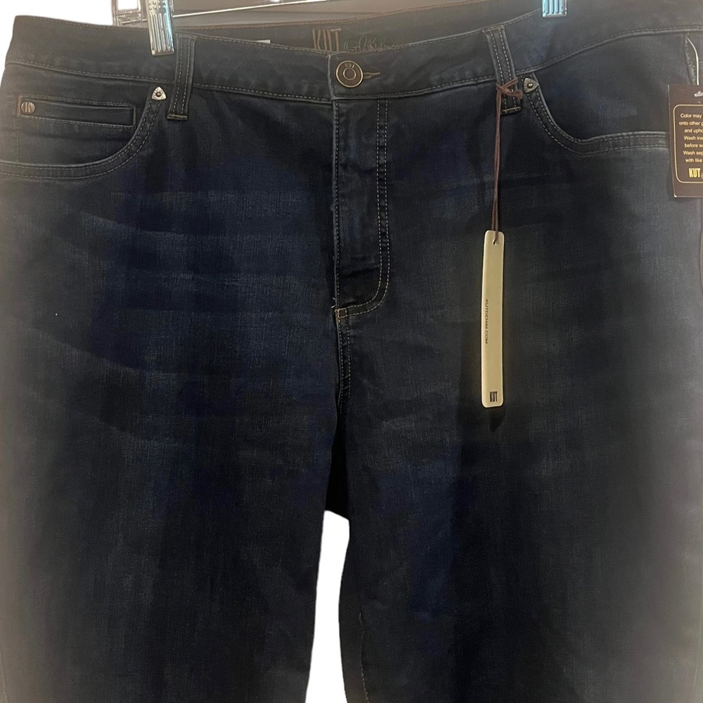KUT FROM THE KLOTH Katy Boyfriend Dark Wash Jeans - Picture 10 of 13